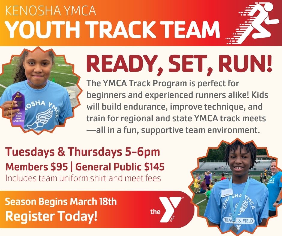 Kenosha Ymca Youth Track Team